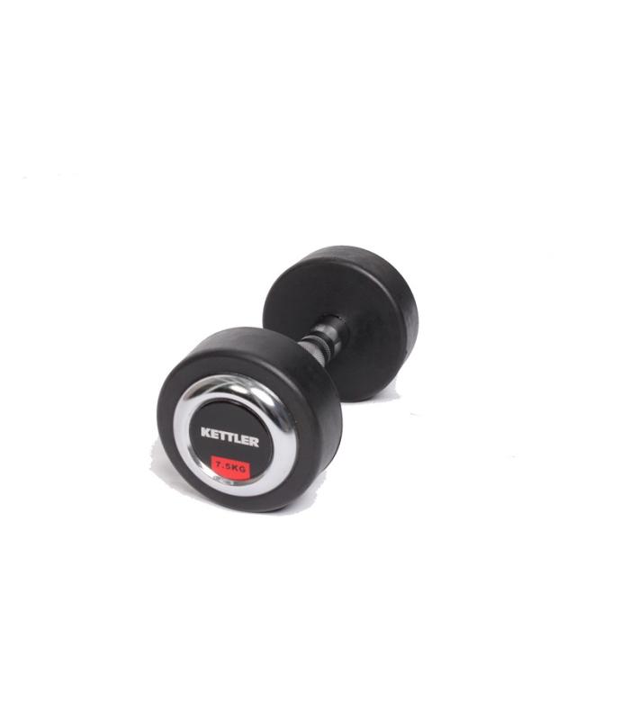 Kettler 7.5kg Chrome Handle Fixed Dumbbell KA0633-000 Home Workout Gym (Enquiry)